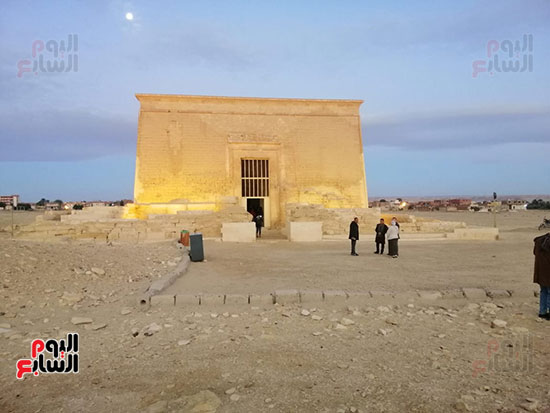 Solar Alignment Phenomenon of Qasr Qaroun Temple - press photo