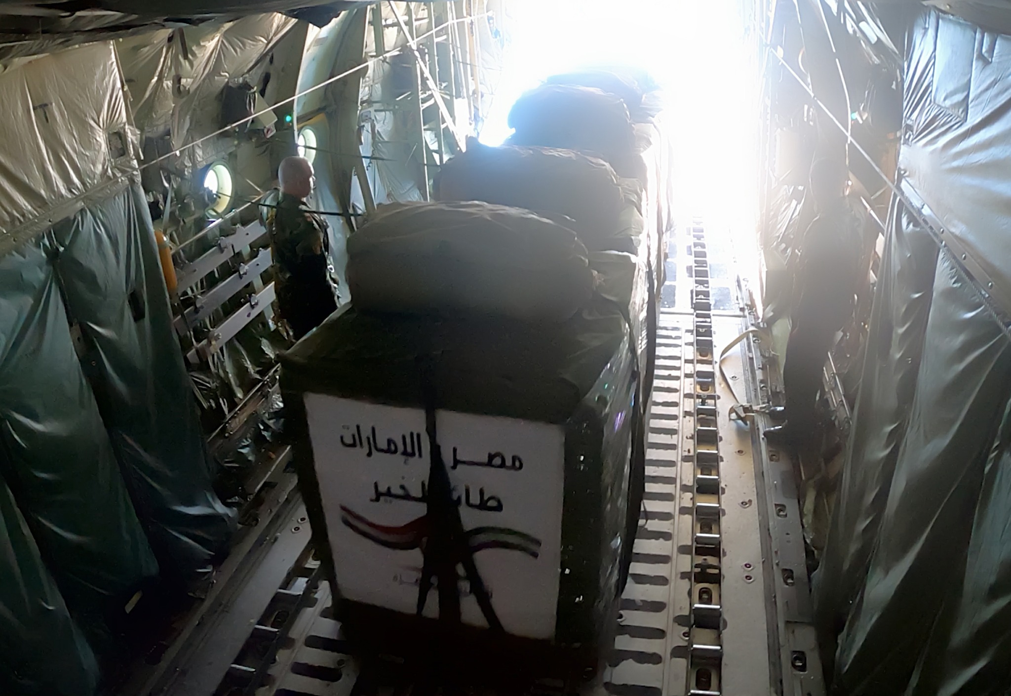 Egypt and Emirati Airdrop Aid 2