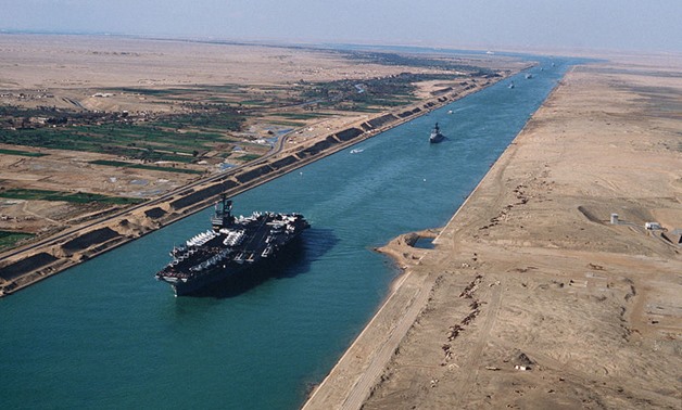Suez Canal- W. M. WELCH via Wikimedia