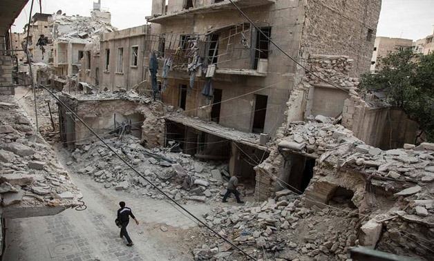Aleppo is currently under siege by all sides in the Syrian civil war CC
