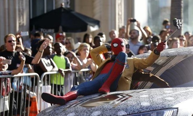 The World Premiere of “Spider-Man: Homecoming” – Arrivals – Los Angeles, California, U.S., - Fans watch as stars from the movie arrive. REUTERS