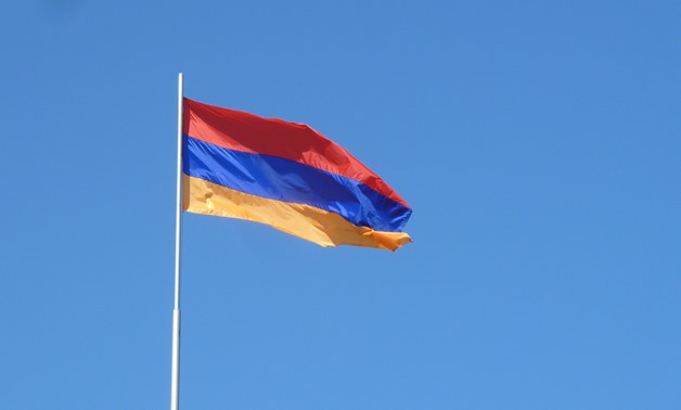 Flag of Armenia in Yerevan - Wikimedia Commons