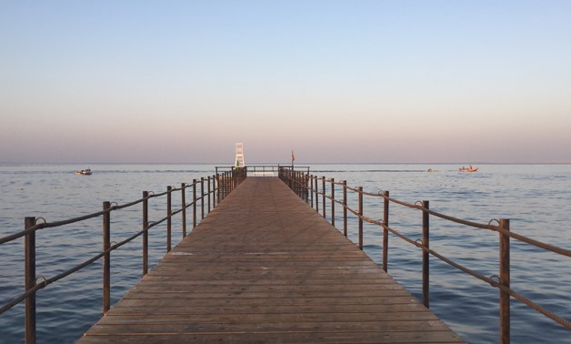 Sea pier at Nabq Bay, Sharm el-Sheikh – Monika Sleszynska