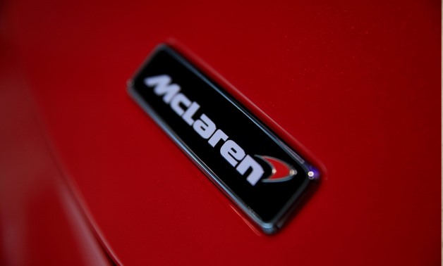 The Mclaren logo on a car is photographed at a dealership in Singapore/ Reuters 