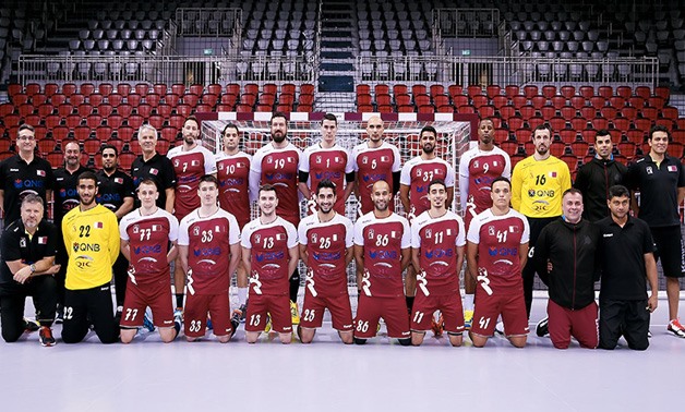 Qatar handball national team - Press image courtesy France Handball 2017 website