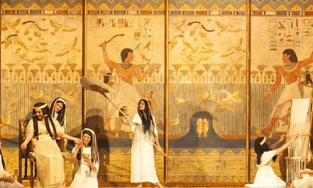  royal opera house Muscat producing Aida