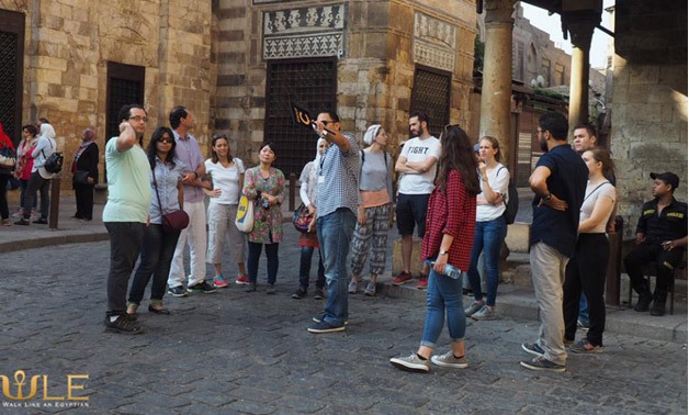 The Walk like an Egyptian tour in old Cairo- via events official Facebook page