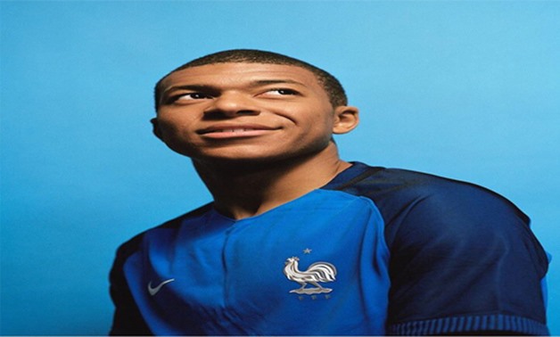 Kylian Mbappe - Press image courtesy Mbappe's official twitter account.