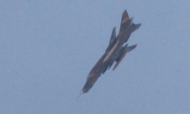 Syrian Regime fighter jet. (photo credit:REUTERS)

