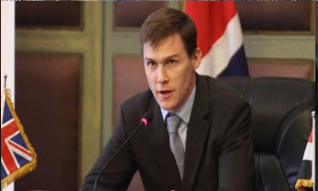 UK Ambassador to Egypt John Casson - File Photo