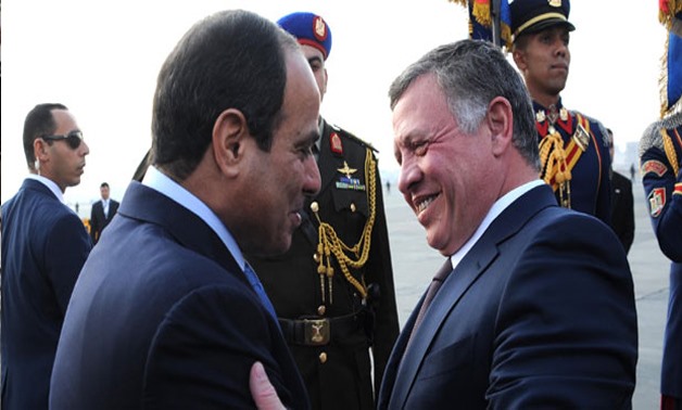 Photo, courtesy of Egypt's Presidential Press.