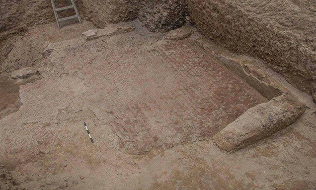 The Roman Mosaic Floor-Ministry of Antiquities Official Facebook Page