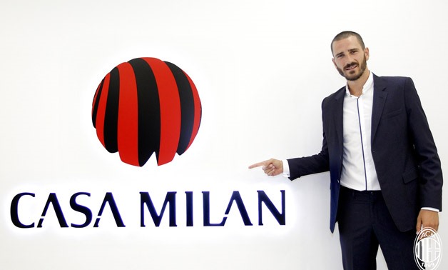 Leonardo Bonucci at Casa Milan – Press image courtesy AC Milan official website