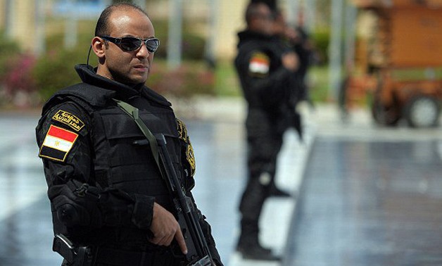 Egyptian Security force - AFP 