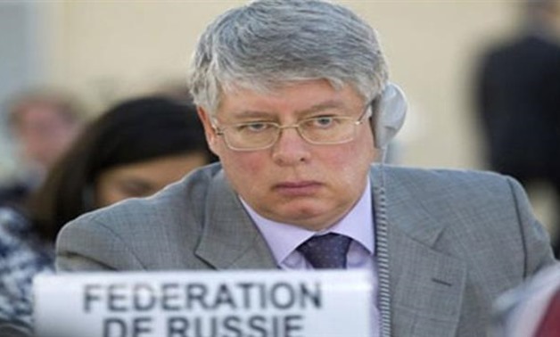 Russia's Ambassador to the United Nations Alexey Borodavkin - press photo