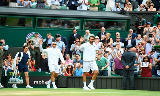 Federer wins his 8th Wimbledon title -Wimbledon Twitter Account