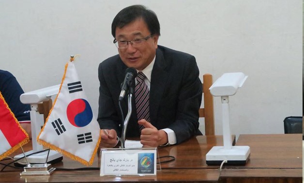 Director of the Korean Cultural Center in Egypt Professor Park Jae Yang- photo courtesy of the center Facebook page
