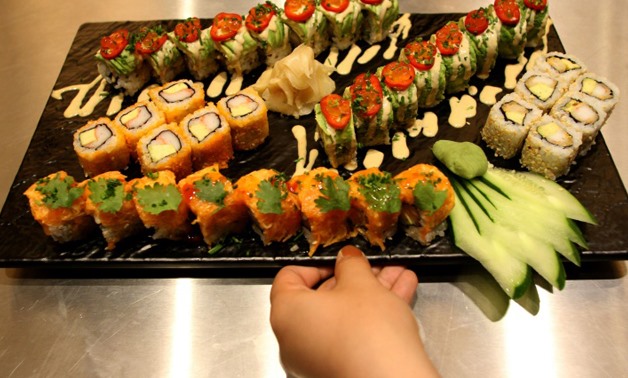 Now on offer in a swish district of the Iranian capital: sushi from the kitchen of a high-end French chain - AFP