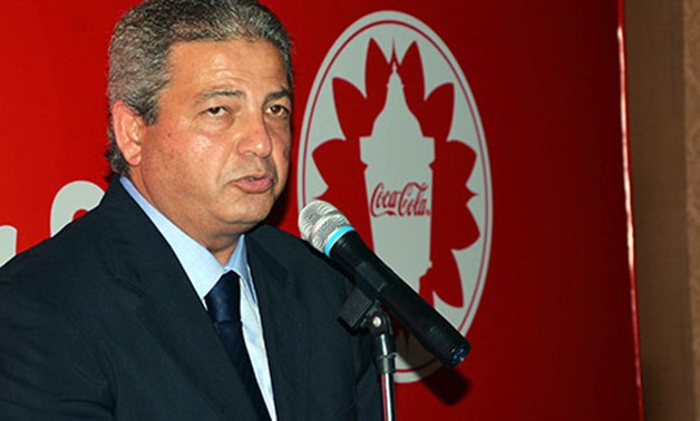 Minister of Youth and Sports Khaled Abdel Aziz - File photo