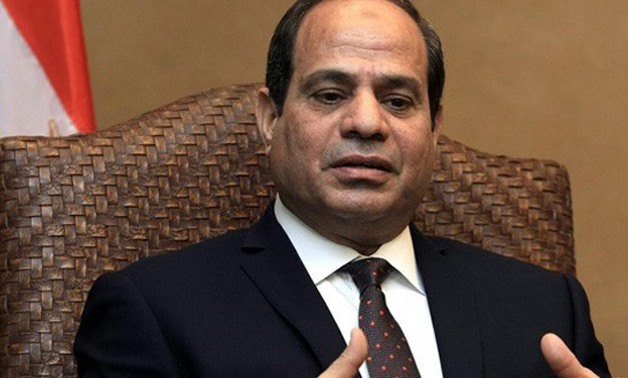 President Abdel Fatah al Sisi -File Photo