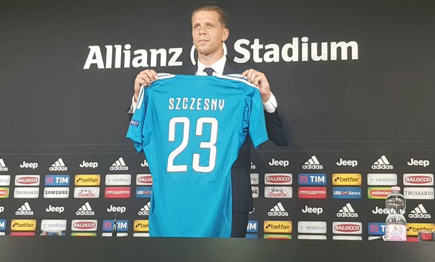 Wojciech Szczesny joined Juventus on four-year deal - Juventus Twitter Account 