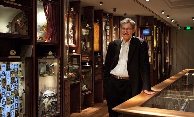 Pamuk in his Museum of Innocence – Courtesy of Wikimedia commons