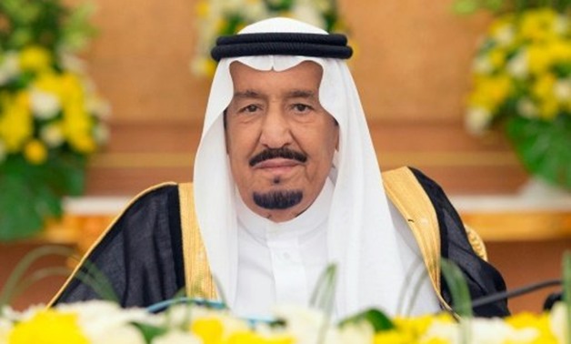 © Saudi Royal Palace/AFP/File | Saudi King Salman, pictured here in July 2017, issued an arrest warrant for a prince accused of abusing members of the public in videos that surfaced online
