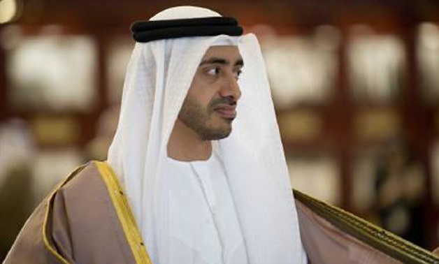 United Arab Emirates Foreign Minister Sheikh Abdullah bin Zayed al-Nahyan is seen in Kuwait's Bayan Palace in this December 15, 2009 file photo - REUTERS