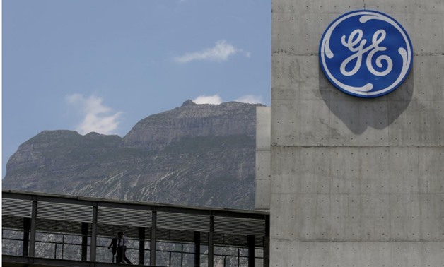 The logo of General Electric Co. is pictured at the Global Operations Center in San Pedro Garza Garcia, neighbouring Monterrey - Reuters/Daniel Becerril