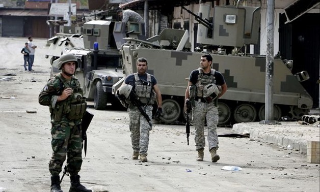 The Lebanese army - Press photo