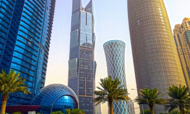 Doha's West Bay area in Qatar - Photo by Shahid Siddiqi