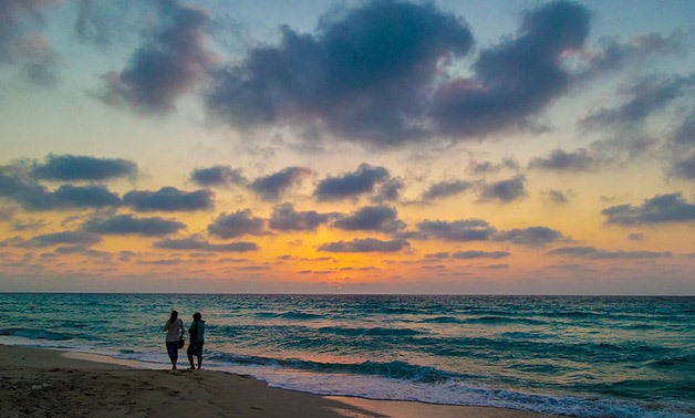 Sunset At north coast – Courtesy of Wikimedia Commons/Ahmed Photographer