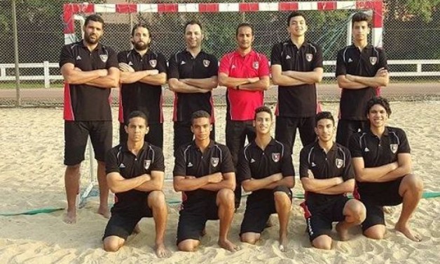 Egyptian national beach handball team – Press image courtesy file photo