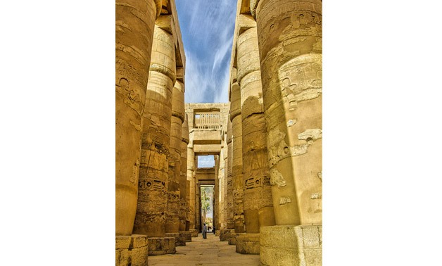 Template of Karnak in Luxor - via Wikimedia Creative Commons