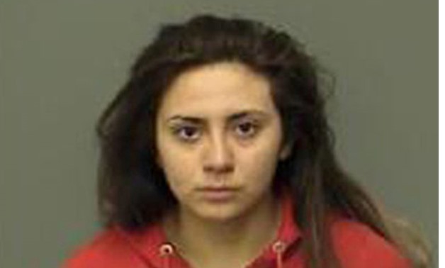 Obdulia Sanchez is seen in a police booking photo from the Merced County Sheriff's Department - Reuters