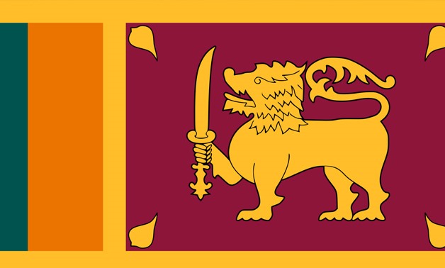 Sri Lanka Flag - via wikimedia common