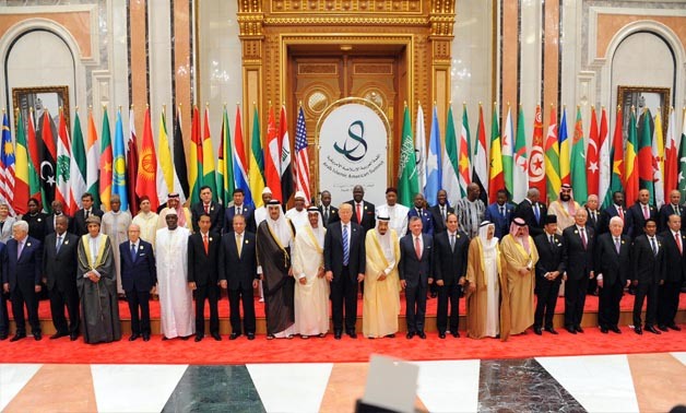 President Abdelfatah al-Sisi at the Arab Islamic American Summit  in Riyadh- Press photo