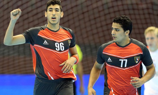 Egypt U-23 Handball players- IHF Twitter Account 