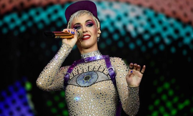 FILE PHOTO: Katy Perry performs on the Pyramid Stage at Worthy Farm in Somerset during the Glastonbury Festival in Britain, June 24, 2017.
Dylan Martinez