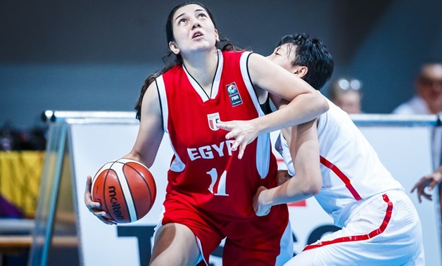 Radwa Sherif was the best Egyptian player against China - Fiba.com website