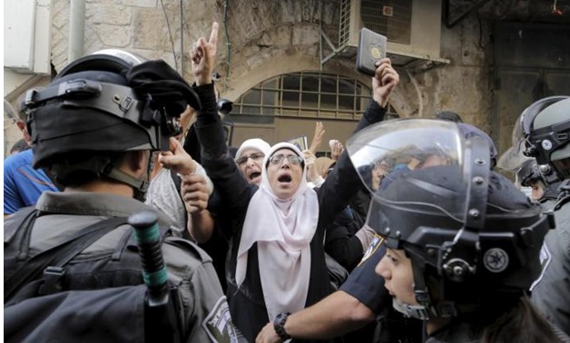 Israeli violations against Palestinians in Al Aqsa Mosque- Reuters