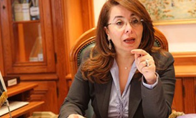 Minister of Social Solidarity Ghada Wali-File Photo