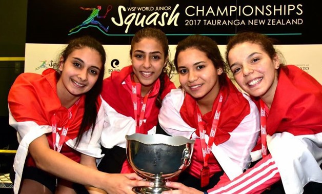 Egyptian Squash Junior Team- World Squash Website