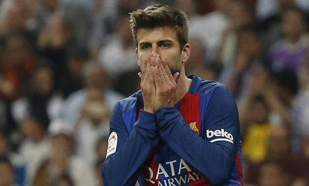 Pique posted a photo on Instagram asking Neymar to stay - Reuters 