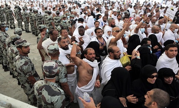 Iranian pilgrims  during Hajj - AFP