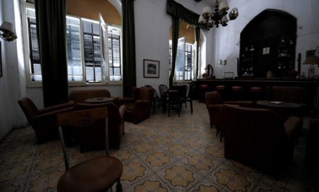 A view shows the interior of the Baron Hotel in Aleppo - Reuters