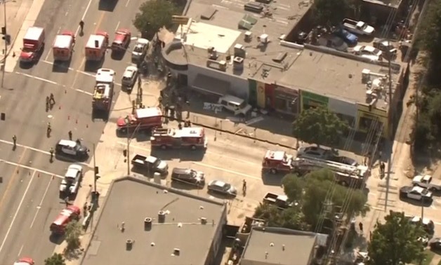 Nine people were injured in Los Angeles - Reuters