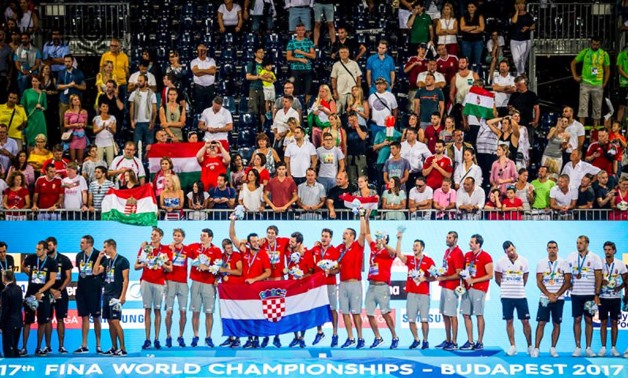 Croatia won their second title in Budapest – Courtesy of FINA official website