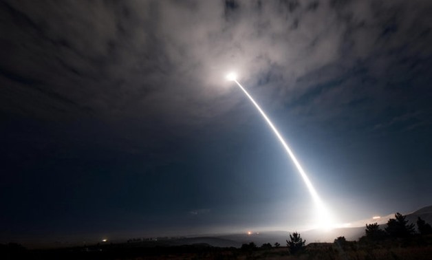 An unarmed Minuteman III intercontinental ballistic missile launches from Vandenberg Air Force Base - REUTERS