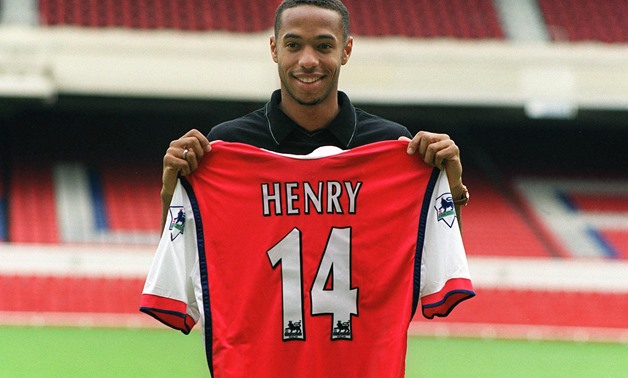 Thierry Henry – Press image courtesy Arsenal’s official Twitter account